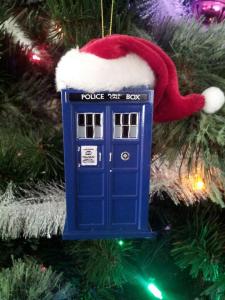 I am dreaming of a TARDIS blue Christmas!